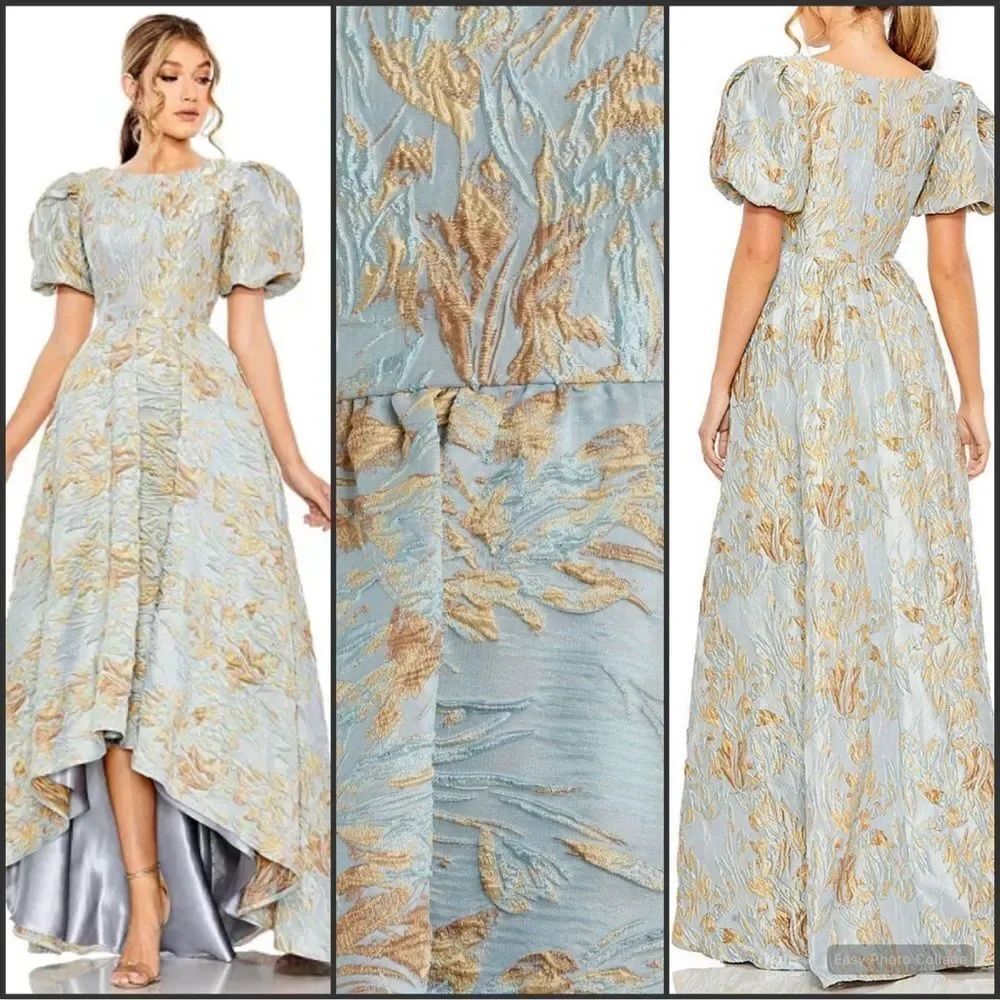 Mac Duggal Size 8 Blue Gown